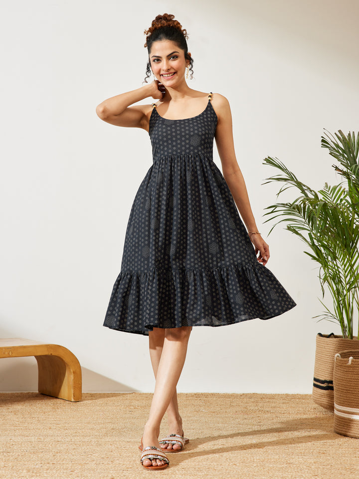 Blue Midi Dress
