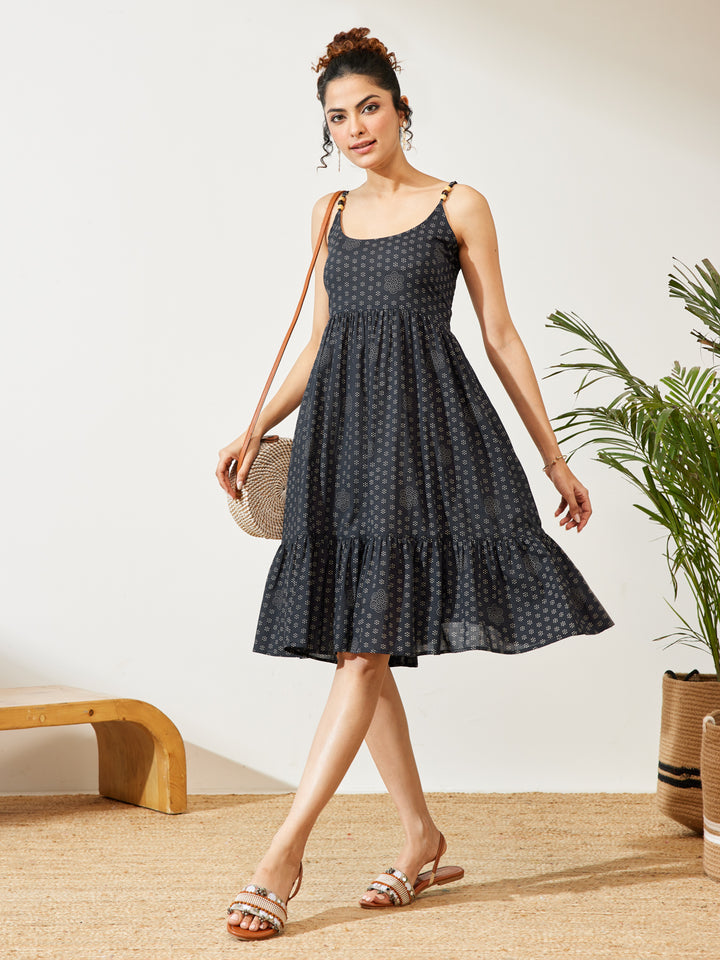Blue Midi Dress