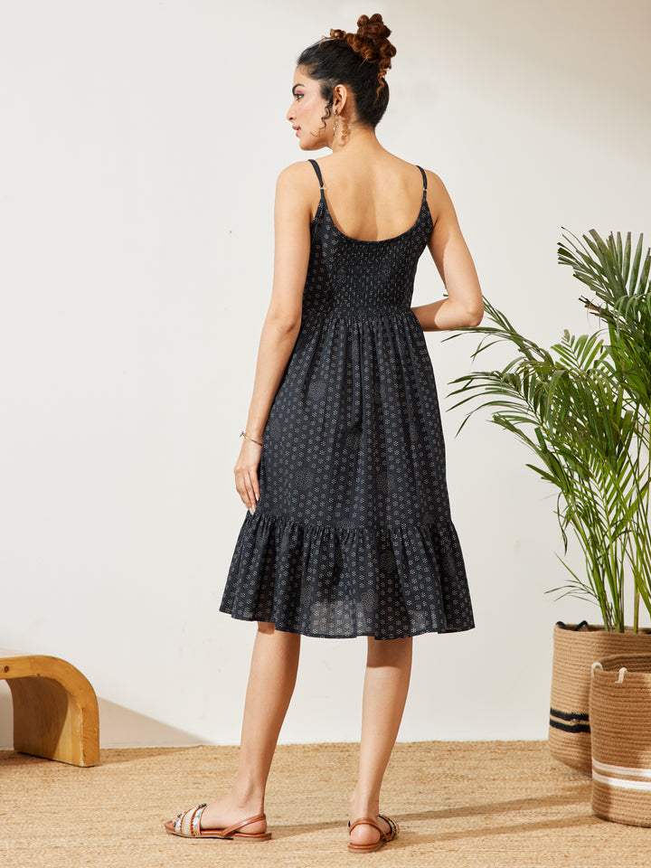 Blue Midi Dress