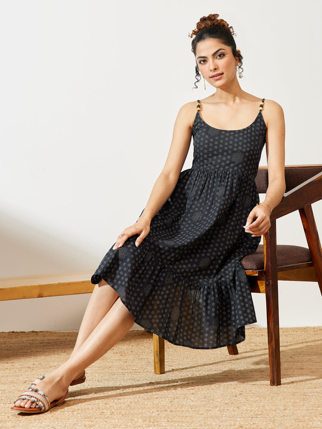 Blue Midi Dress