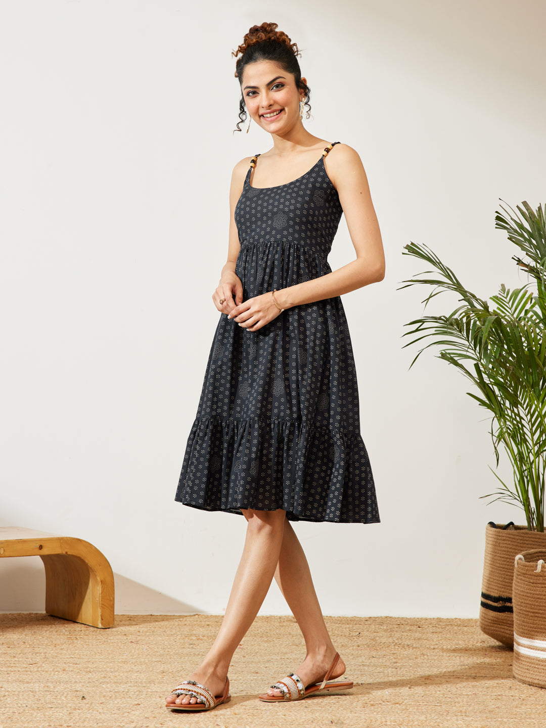 Blue Midi Dress