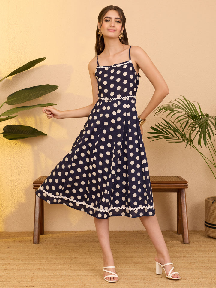 Blue Midi Dress