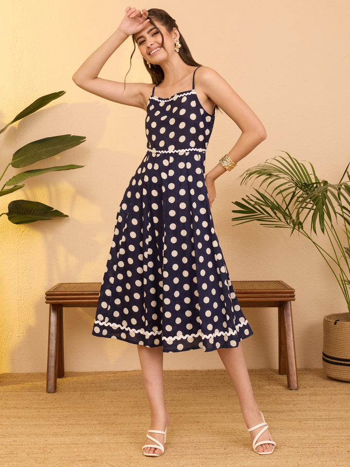 Blue Midi Dress