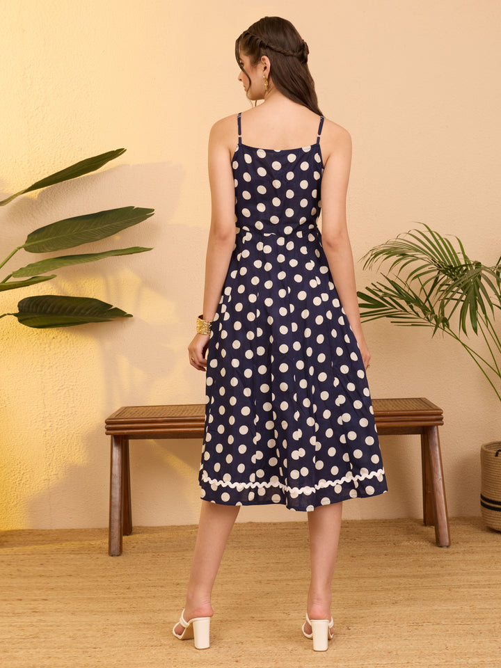 Blue Midi Dress