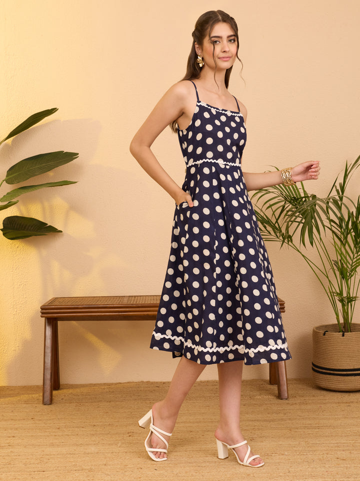 Blue Midi Dress