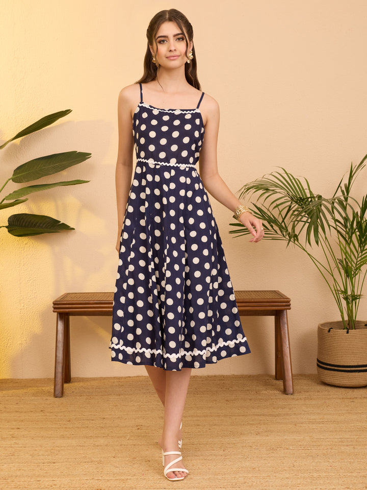 Blue Midi Dress