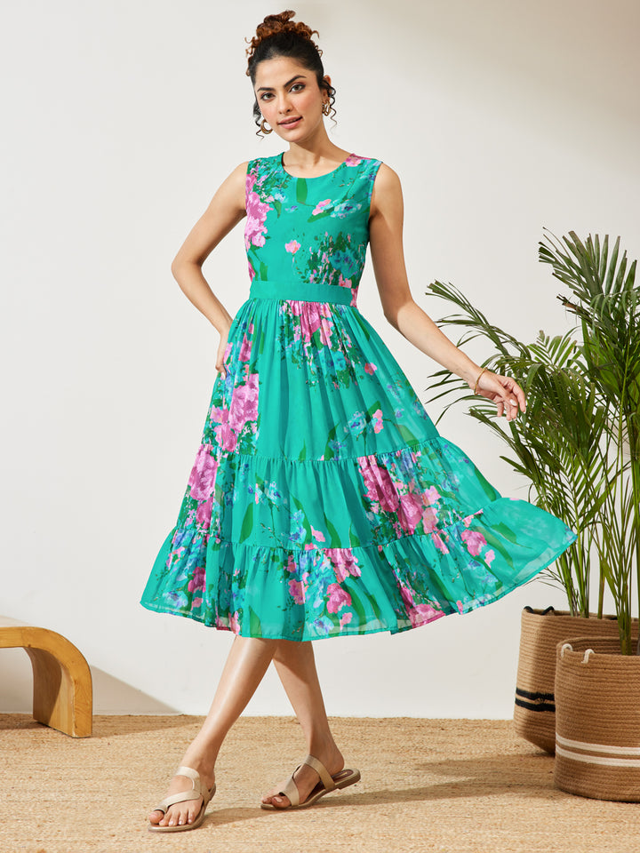 Green Midi Dress