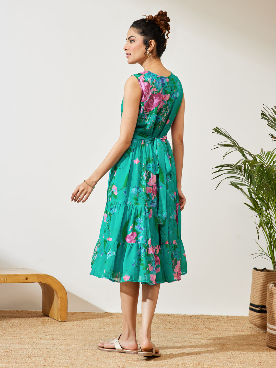 Green Midi Dress
