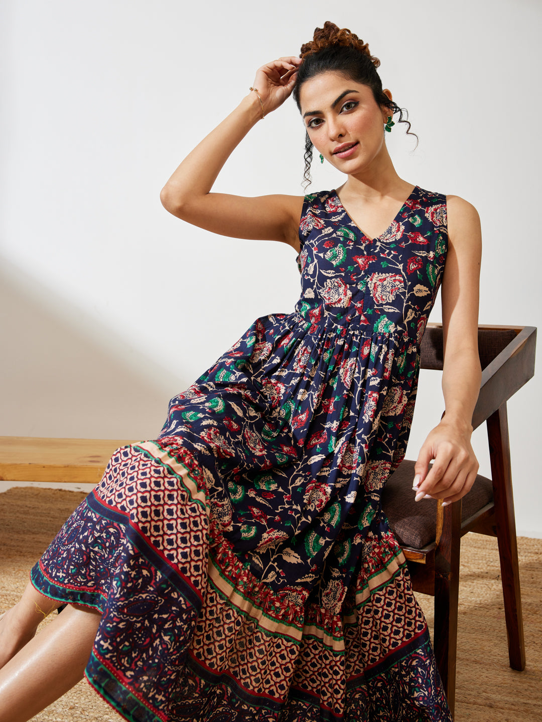 Blue Midi Dress