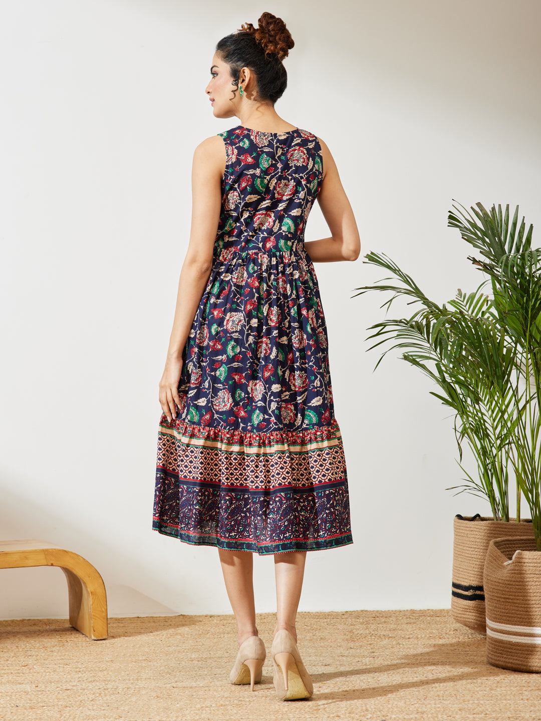Blue Midi Dress