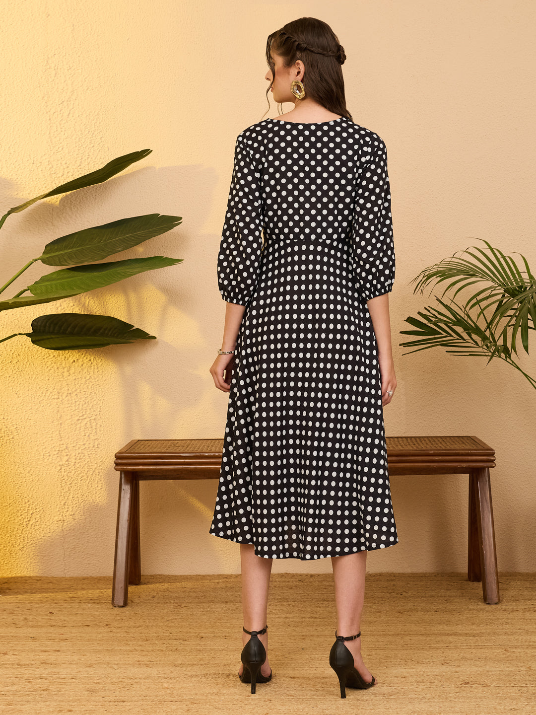 Black Midi Dress