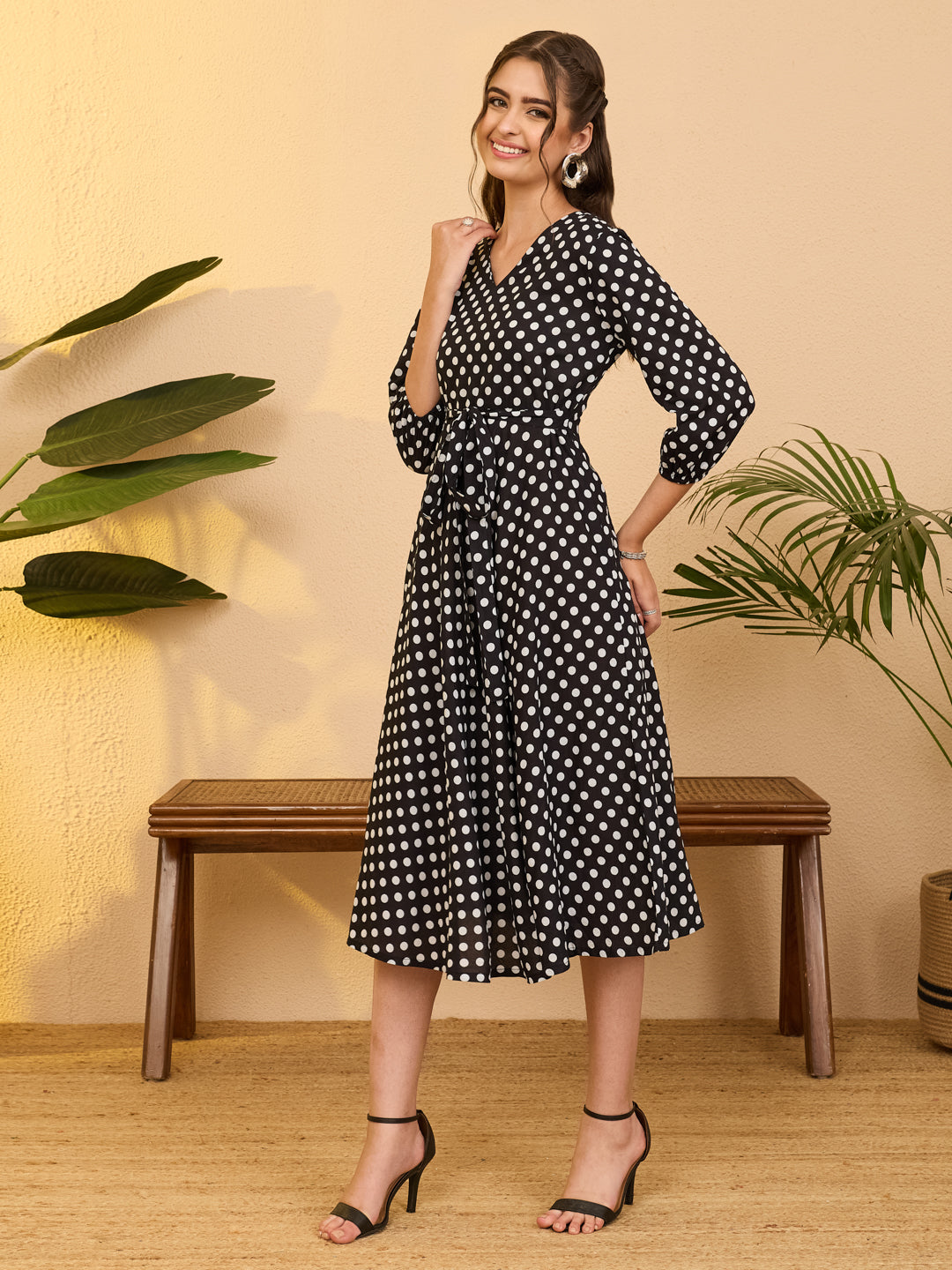Black Midi Dress