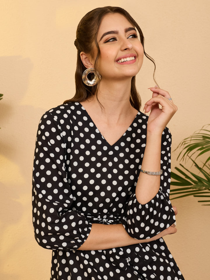 Black Midi Dress