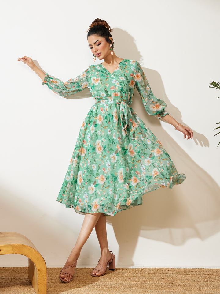 Green Midi Dress