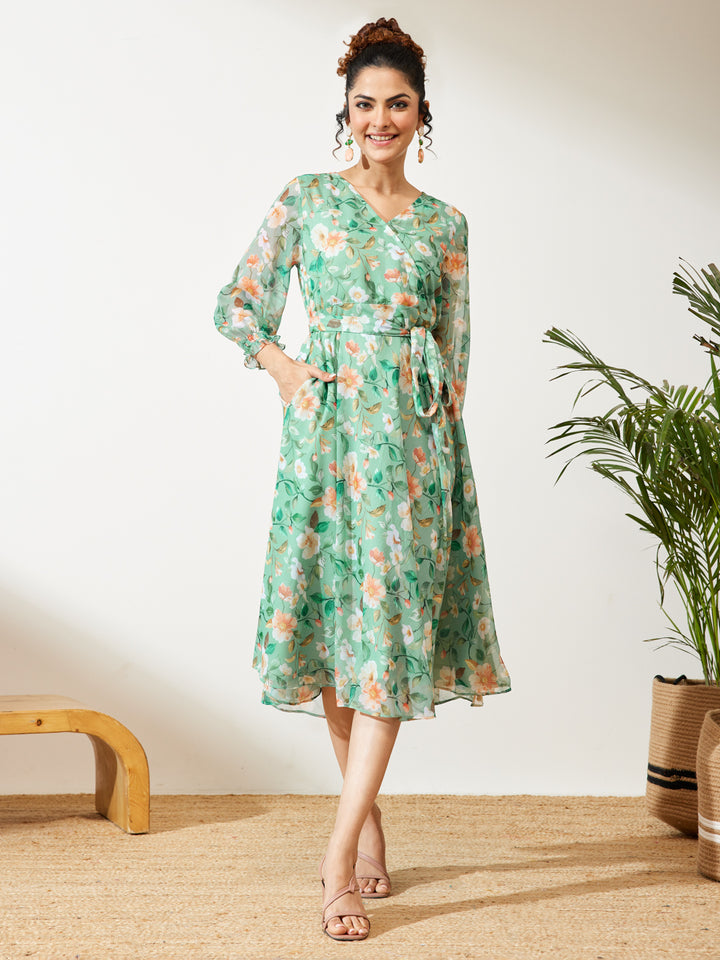 Green Midi Dress