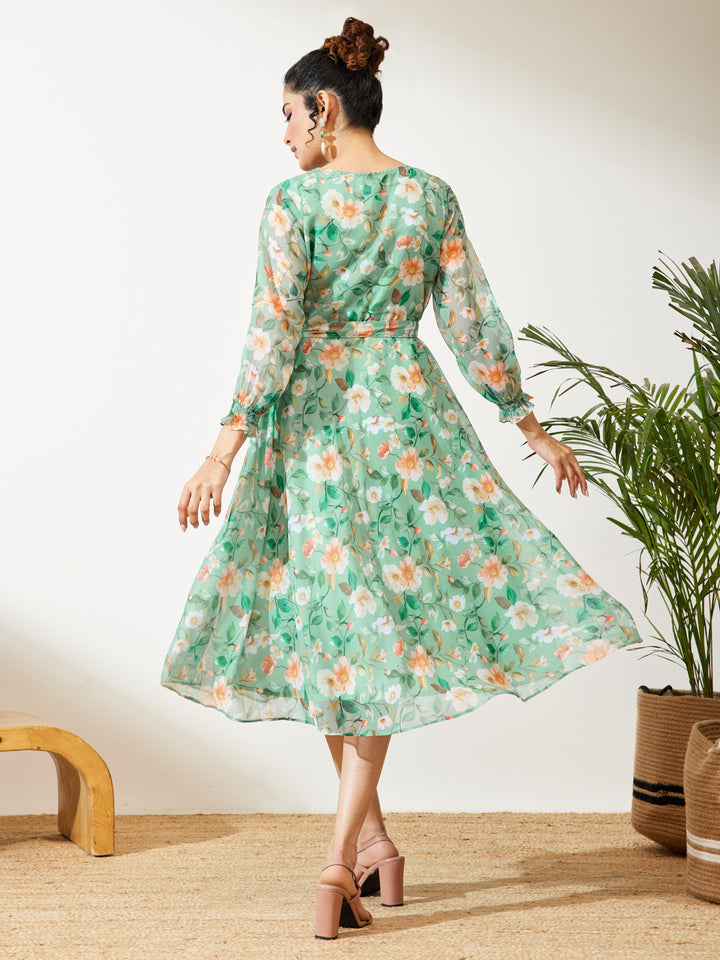 Green Midi Dress