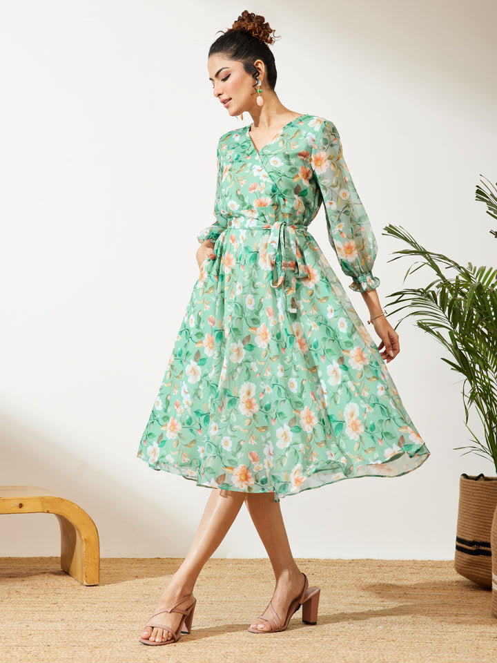 Green Midi Dress