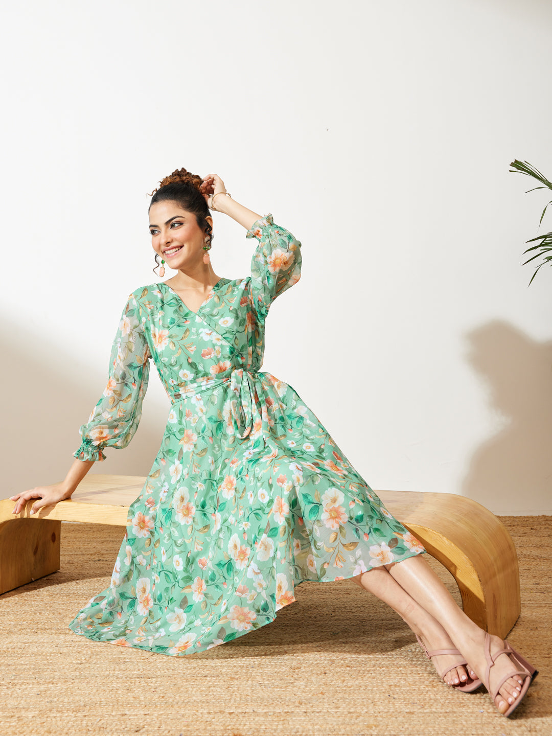 Green Midi Dress