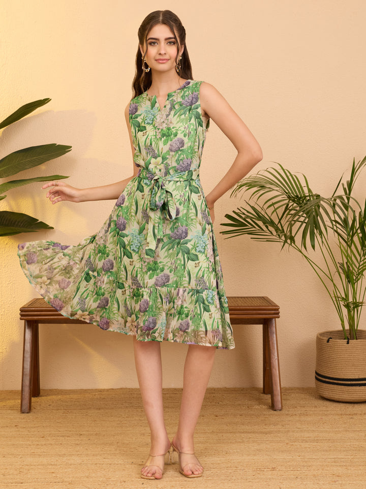 Green Midi Dress