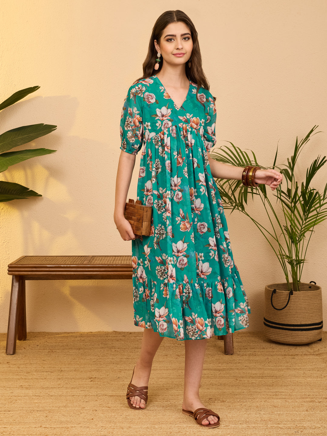 Green Midi Dress