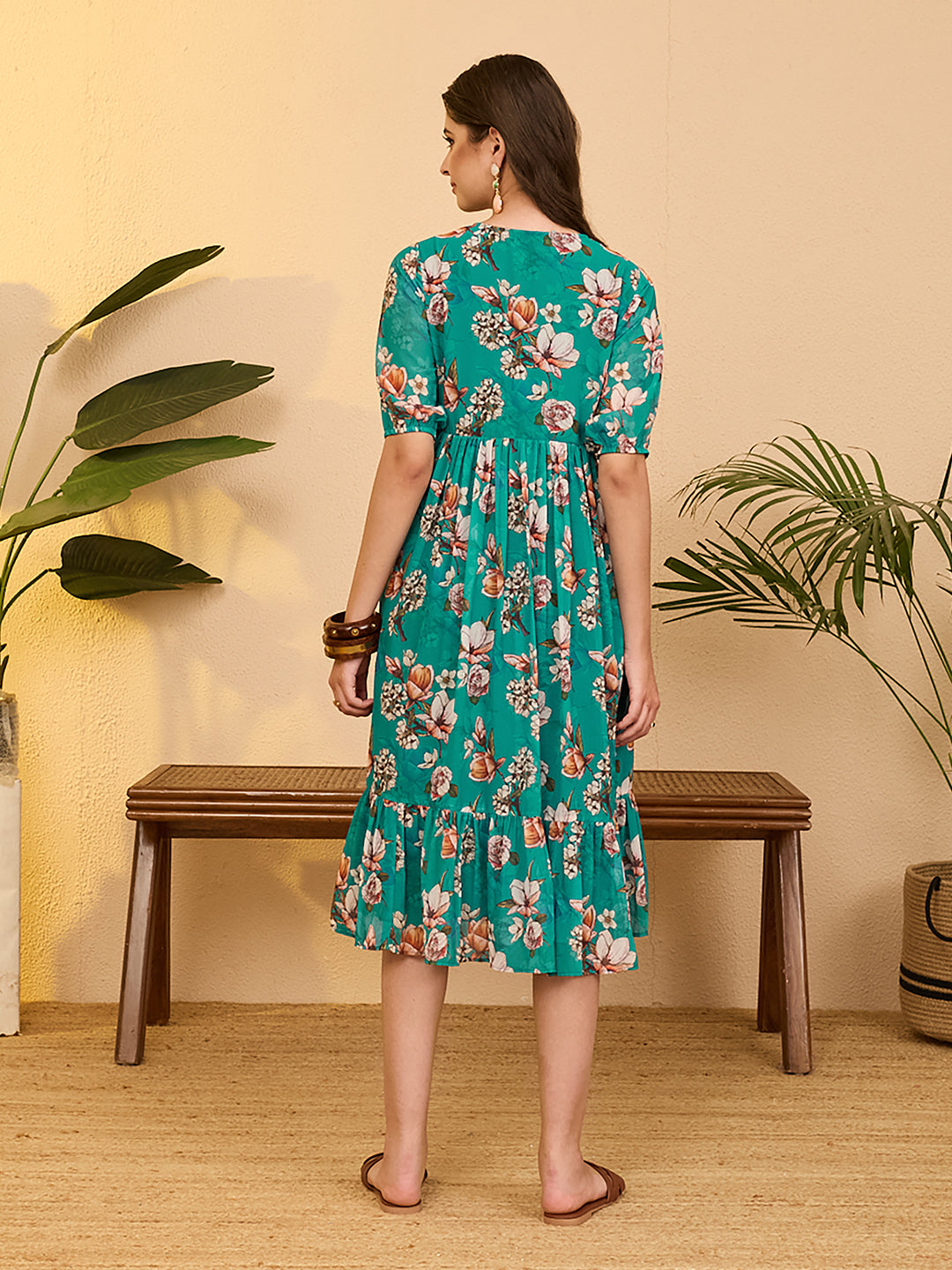Green Midi Dress