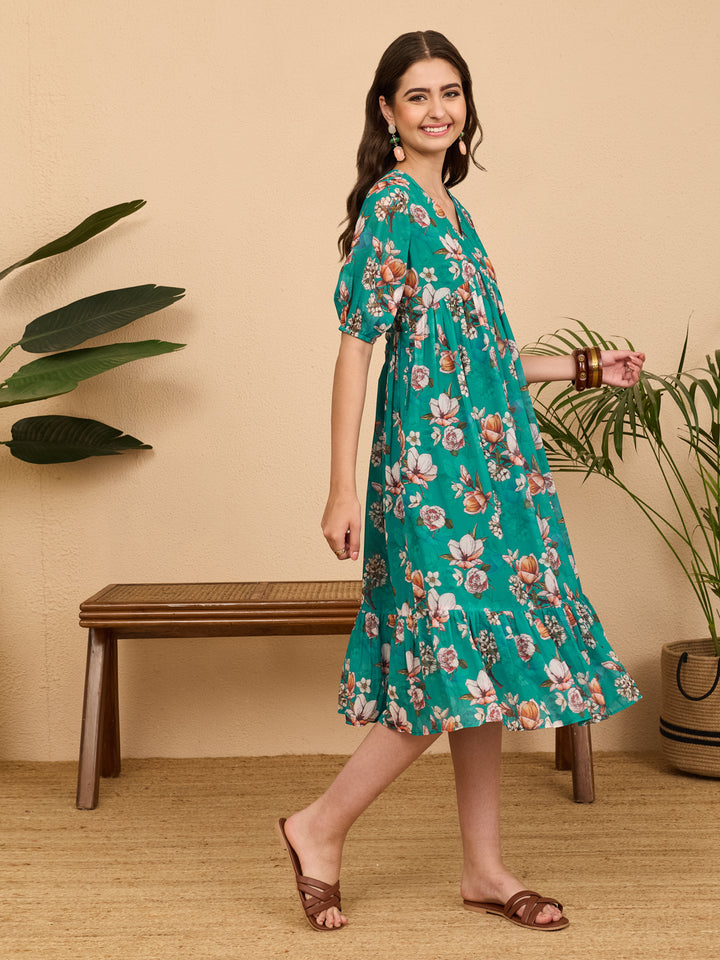 Green Midi Dress