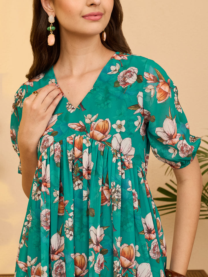 Green Midi Dress
