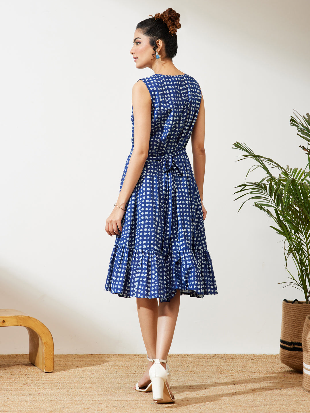 Blue Midi Dress