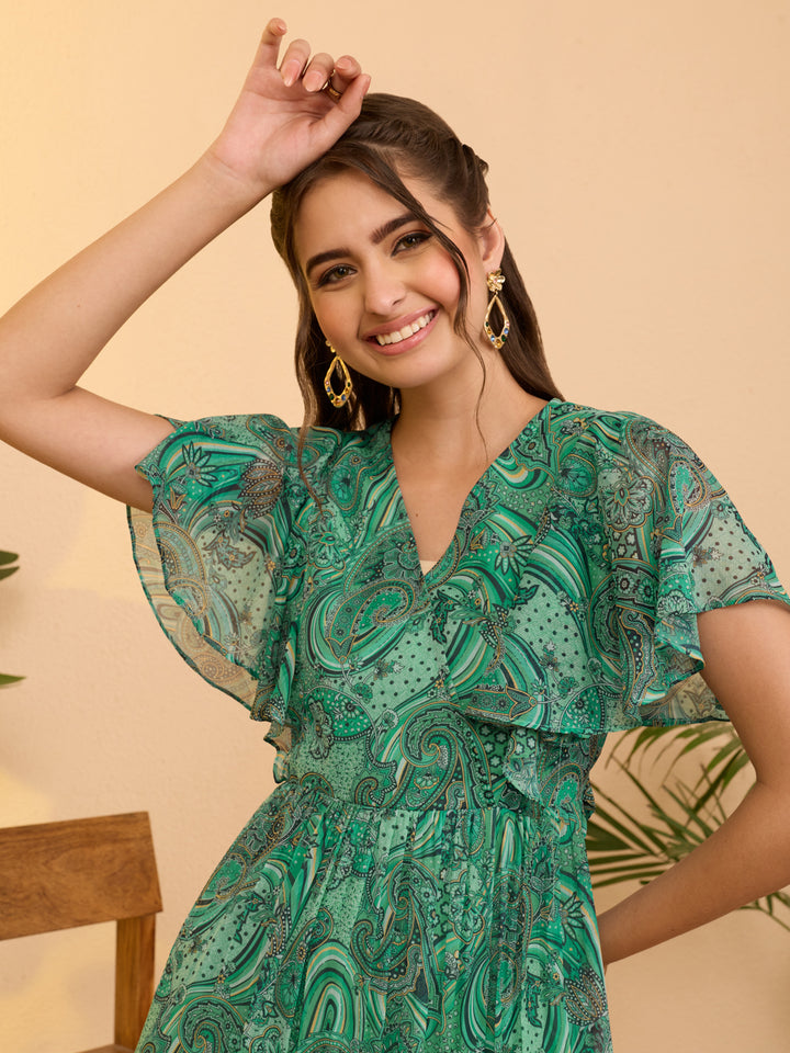 Blue Midi Dress