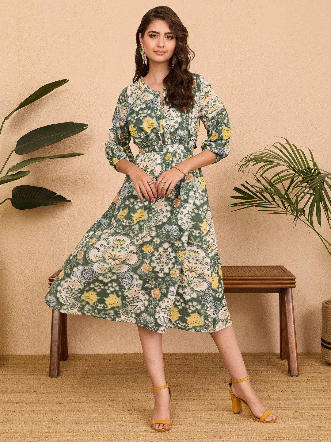 Green Midi Dress