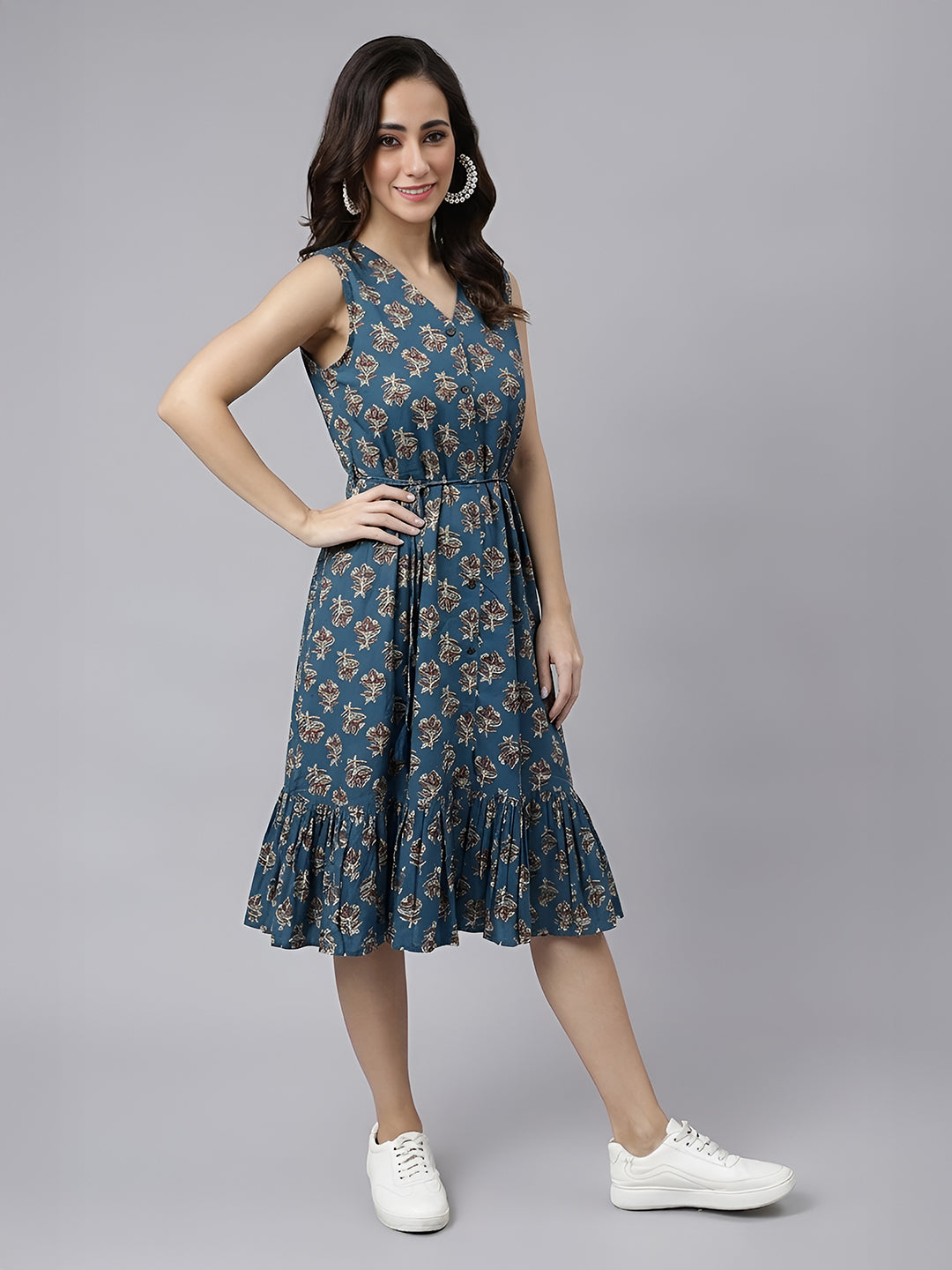Blue Midi Dress
