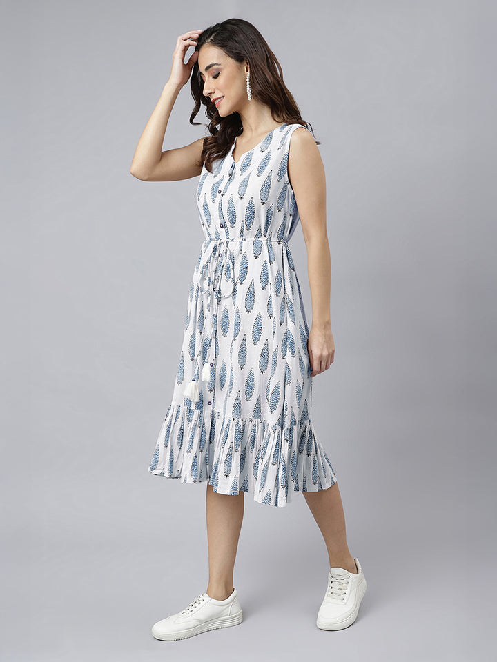 White Midi Dress