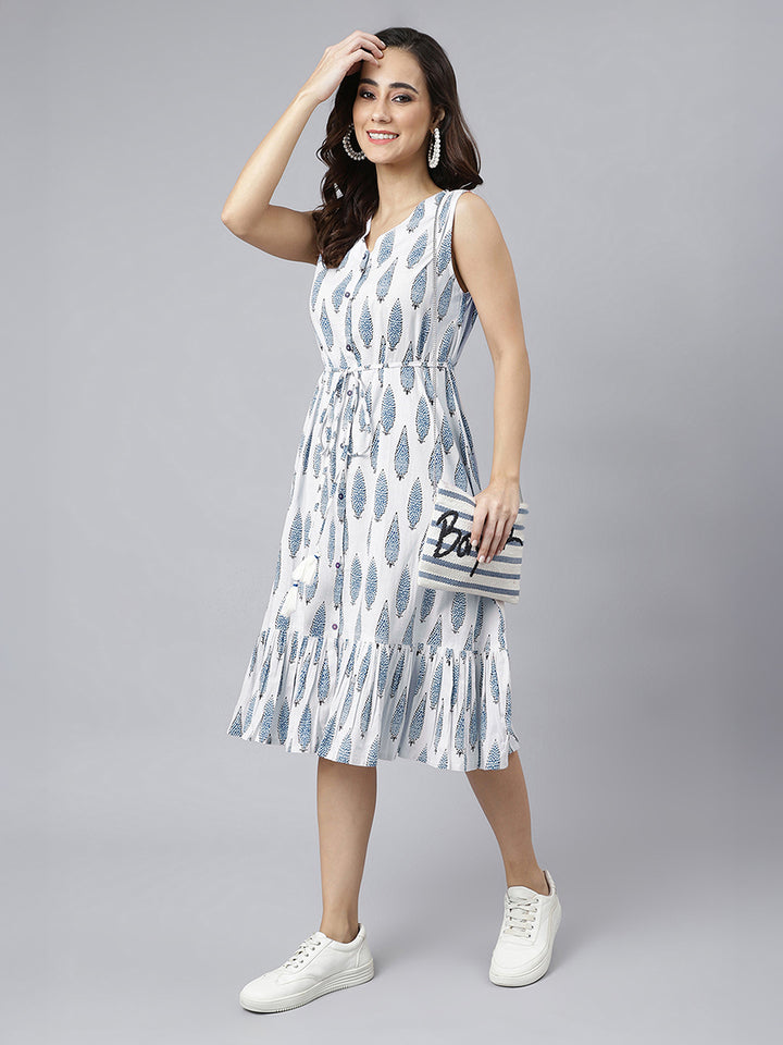 White Midi Dress