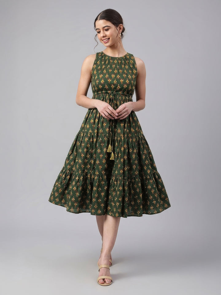 Green Midi Dress