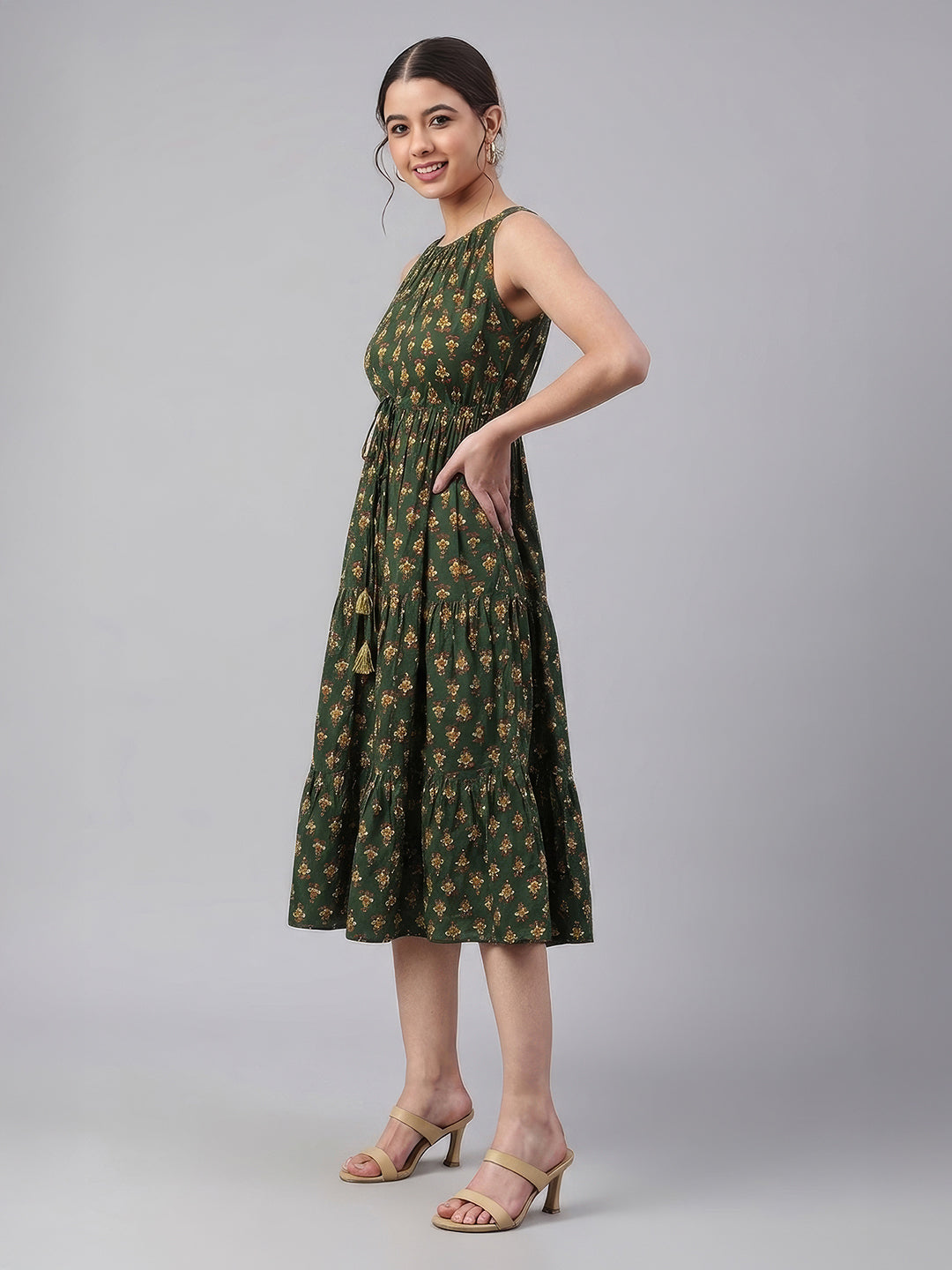 Green Midi Dress