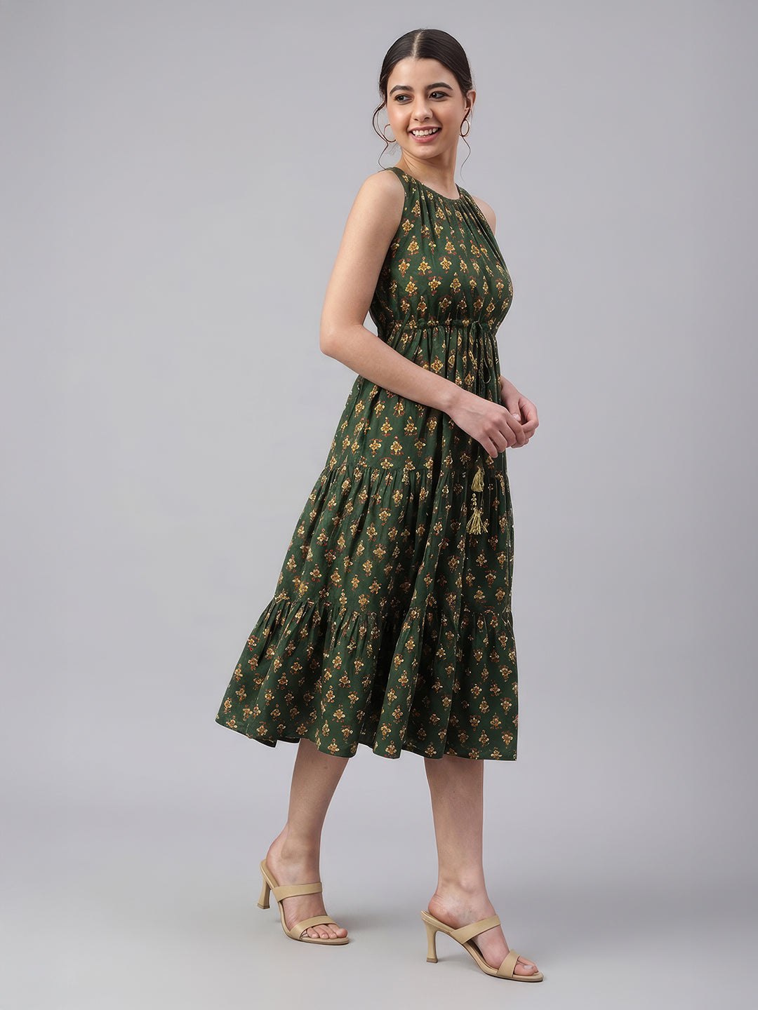 Green Midi Dress