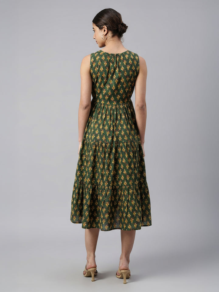 Green Midi Dress