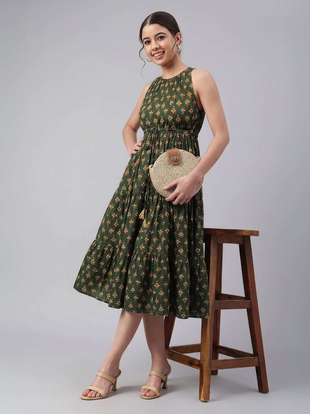 Green Midi Dress