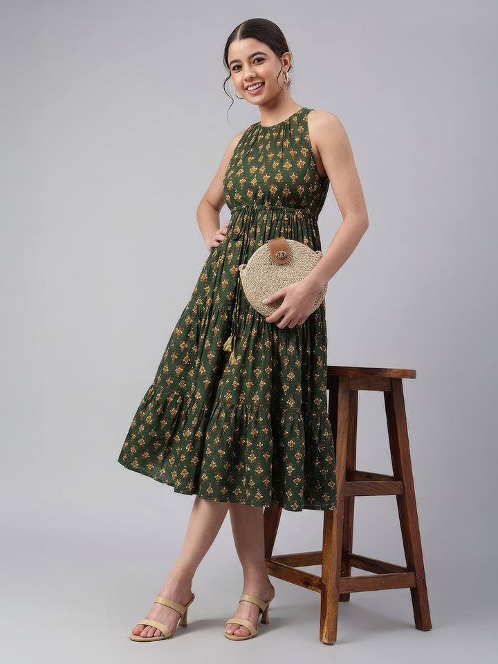 Green Midi Dress
