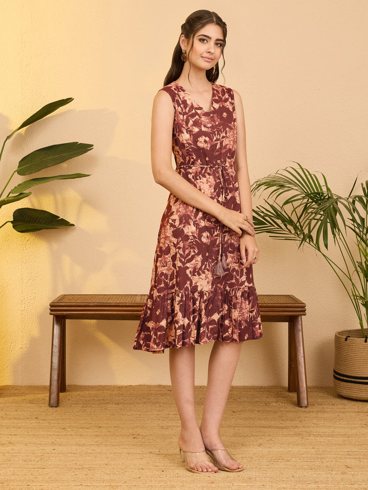 Red Midi Dress