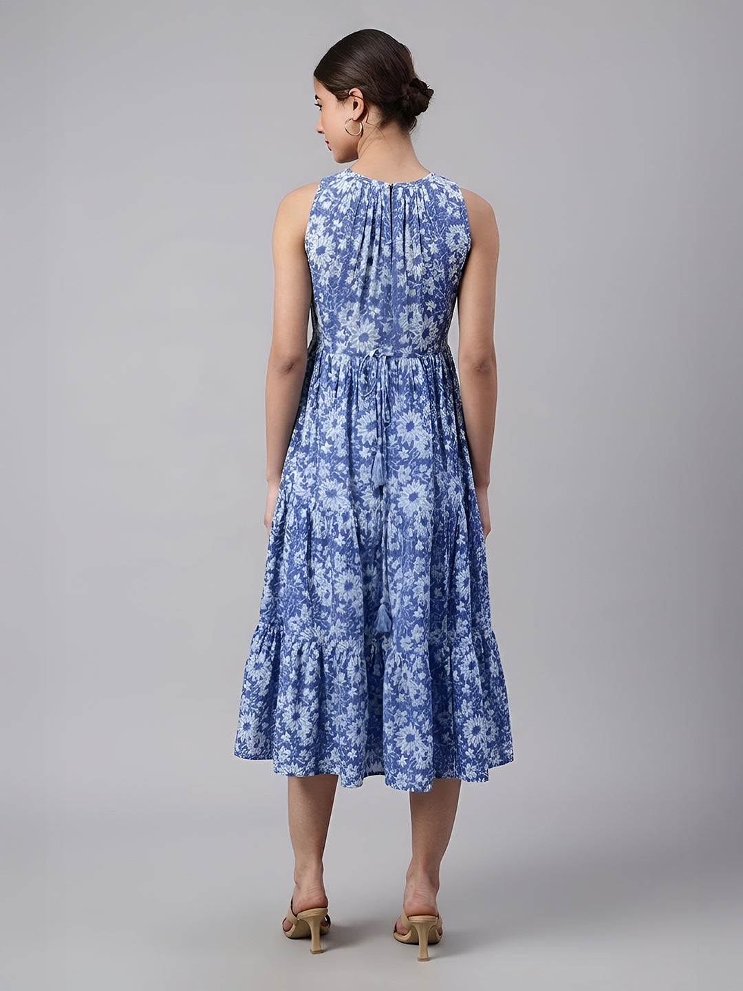 Blue Midi Dress