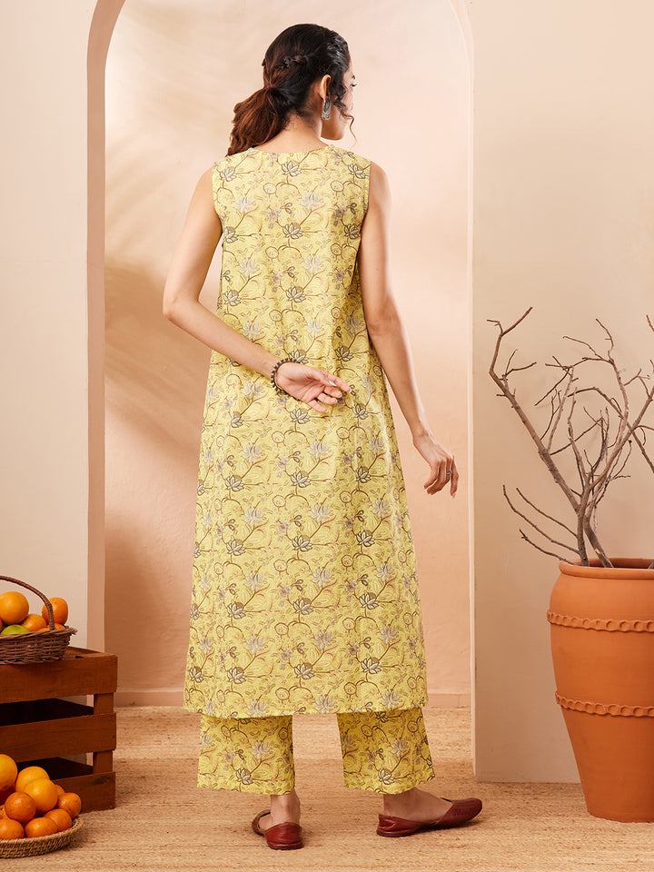 Yellow 2-Piece Kurta Set