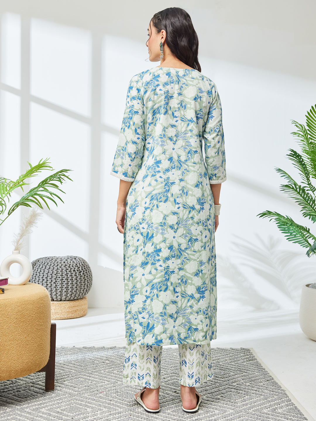 Green 2-Piece Kurta Set