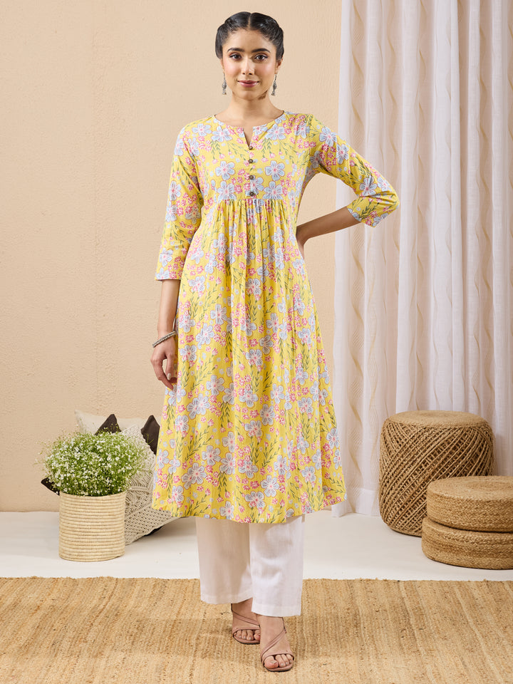 Yellow Kurta