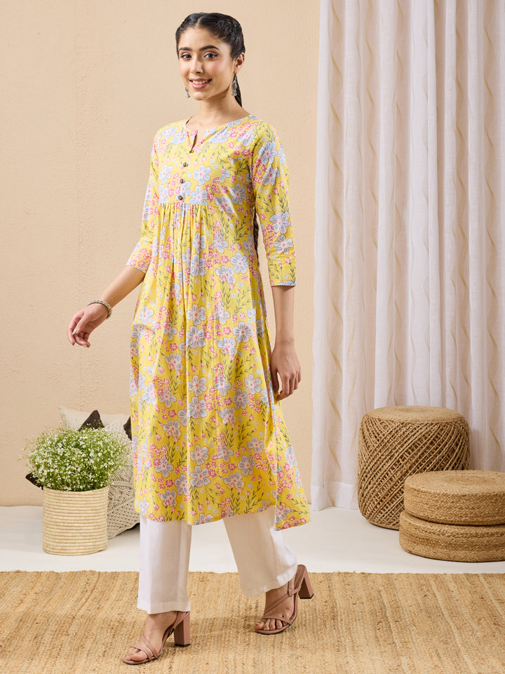 Yellow Kurta