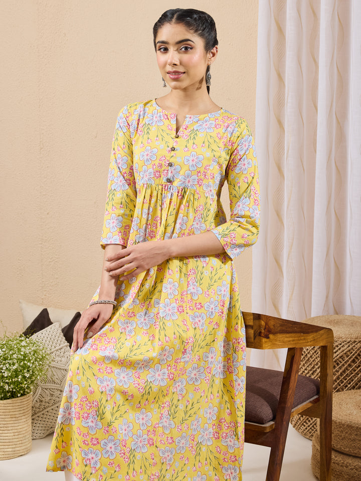 Yellow Kurta