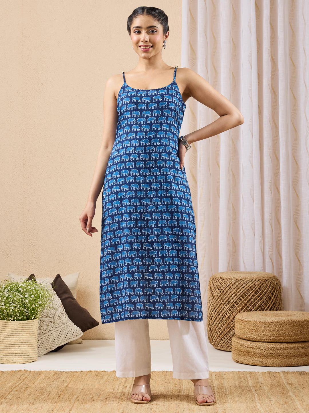 Blue Kurta