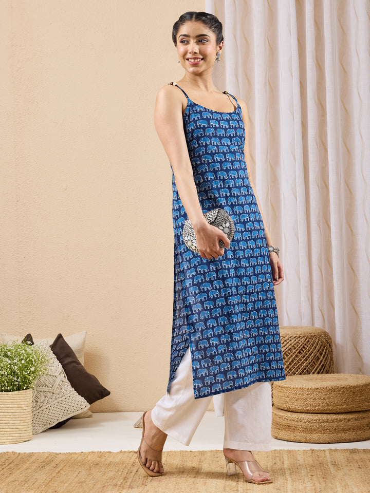 Blue Kurta
