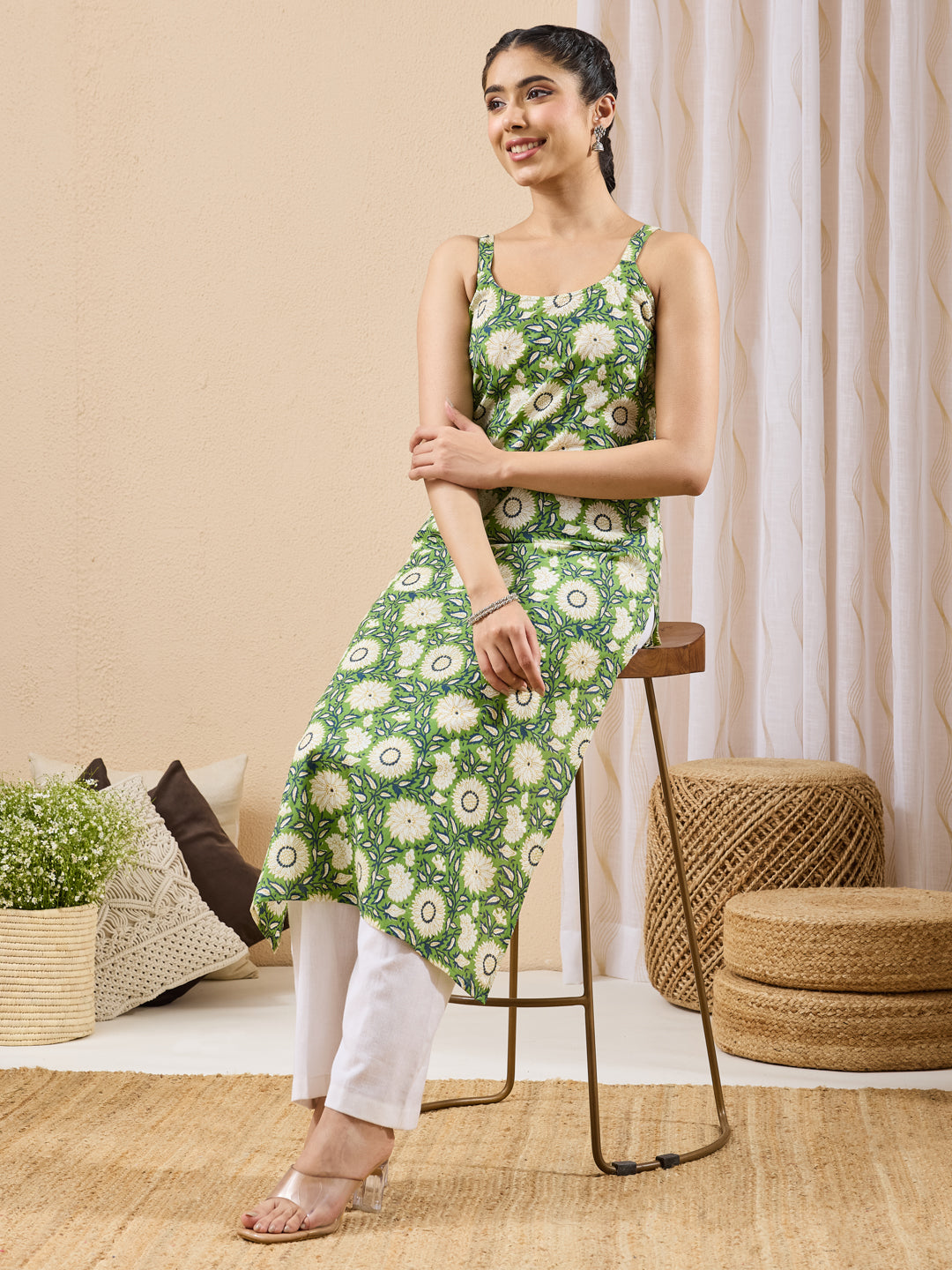 Green Kurta