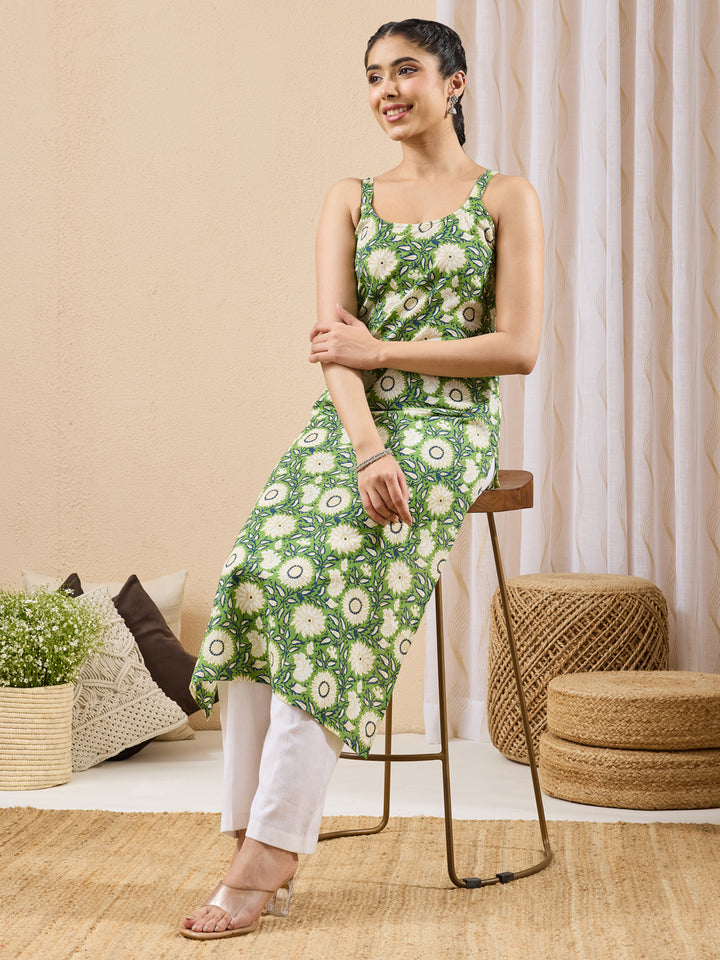 Green Kurta